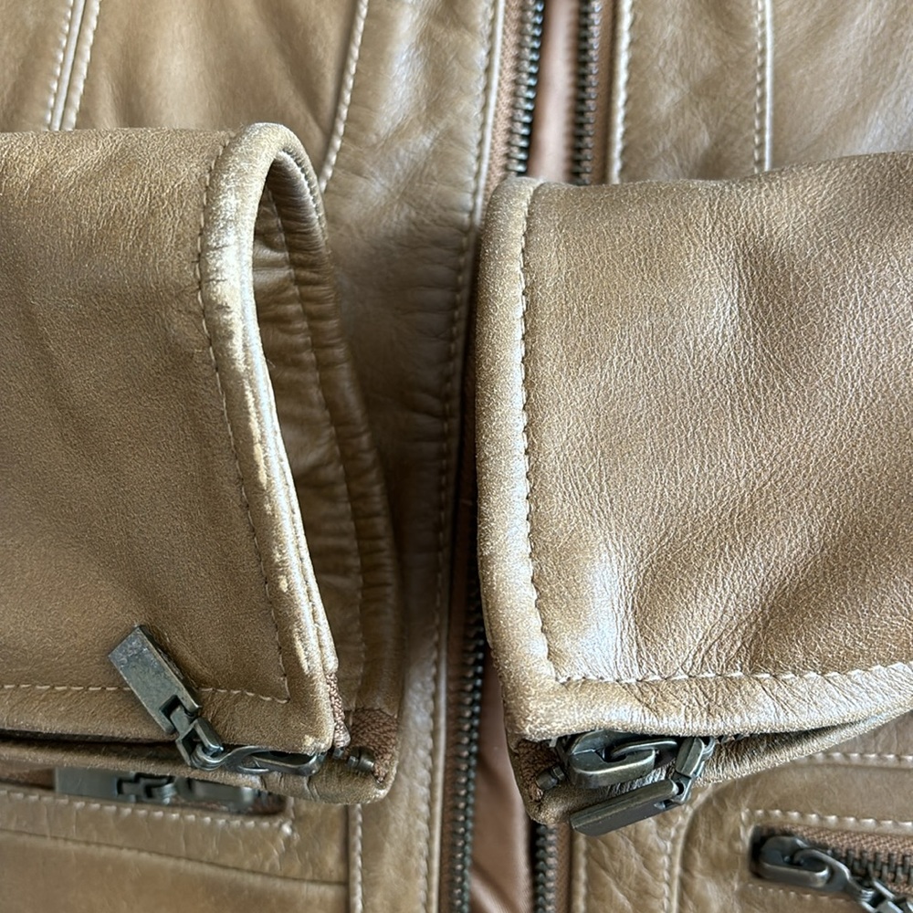 Vintage Leather motorcycle jacket - Picture 4 of 6
